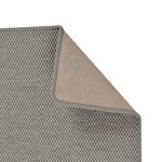 vidaXL Tapis de couloir aspect sisal argenté 50x200 cm