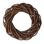 Couronne en osier Non pelée 30cm H7cm