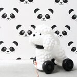 Fabulous World Papier peint Panda Blanc 67100