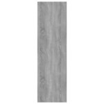 vidaXL Bibliothèque/Séparateur de pièce Sonoma gris 60x30x103 cm