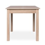 Finori Table à manger extensible Coburg 120 chêne sonoma