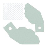 14 feuilles patrons village souris 3D