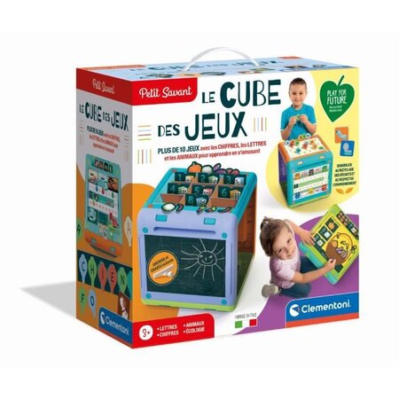 Clementoni - 52547 - Mon cube des jeux