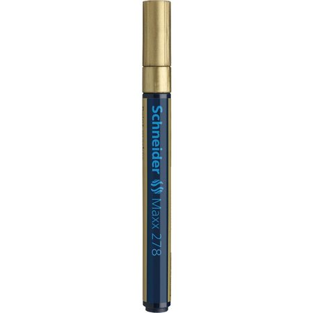 Marqueur peinture Maxx 278 Pte Fine 0,8 or SCHNEIDER