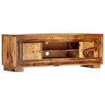 vidaXL Meuble TV 118 x 30 x 40 cm Bois de Sesham massif
