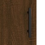 vidaXL Buffet haut chêne marron 69 5x31x115 cm bois d'ingénierie