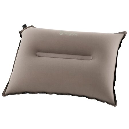 Outwell Oreiller gonflable Nirvana 40 x 30 x 19 cm Gris et Bleu 230159