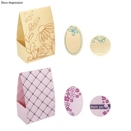 Set de plaques suppl. Grand Format Favor Wrap x2