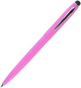Stylo bille CAPOMATIC avec stylet corps rose avec clip chromé FISHER SPACE PEN