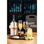 Verre à vin en cristal modale  395 ml - lot de 6 - olympia -  - cristal x220mm