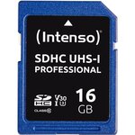 Carte mémoire INTENSO SD UHS I Professionnel 16 Go