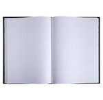 Registre 297x210 Quadrillé 500 Pages Foliotées - Noir Toilé - Exacompta