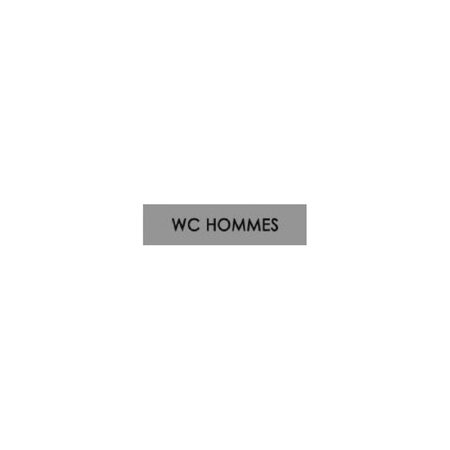 Plaques signalétiques wc hommes