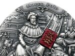 Marco polo famous explorers 2 oz silver monnaie 5 dollars niue 2022