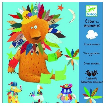 Créer avec des stickers animaux
