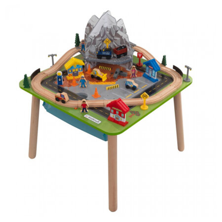 Ensemble de train et table Rocky Mountain