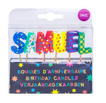 Bougies d'anniversaire samuel