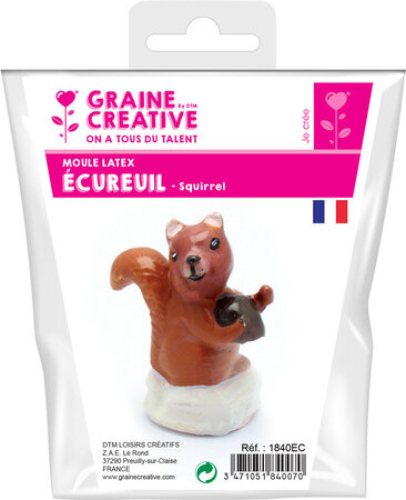 Moule en Latex Ecureuil