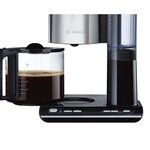 Bosch tka8633 cafetiere filtre programmable styline - noir