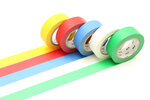 Masking Tape MT Boite de 5 rouleaux assortis BASIC