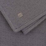 Jollein couverture bliss knit 75x100 cm peluche gris tempête