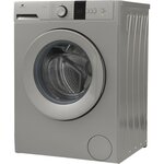 Lave-linge hublot continental edison -  10 kg – moteur induction –  l59 7 cm -  1400 trs/min - silver