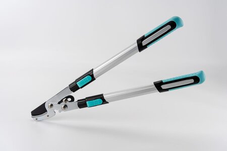 Coupe branche lame enclume - Suan - Manche télescopique - Dimensions : 88 5 x 30 5 x 3 cm