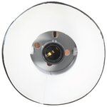 vidaXL Lampe murale Style industriel Noir Rond E27