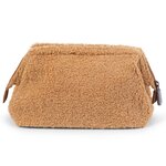 Childhome sac de toilette baby necessities peluche beige