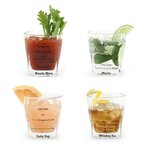 Verres à cocktails x 4