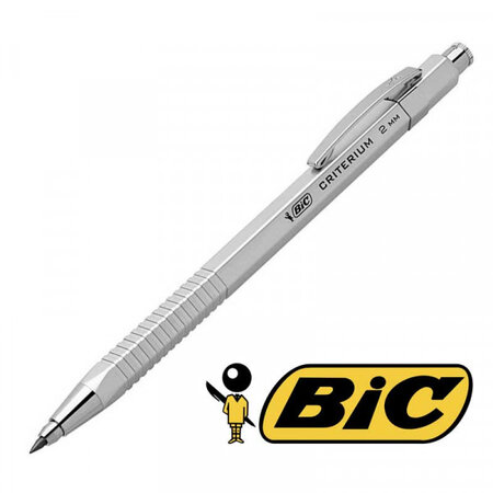 Porte-mines critérium - 2mm - luxe - argent - bic