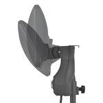 Eurom chauffage pour patio "q-time 2000" 2000 w gris foncé