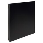 Exacompta classeur extra large avec étiquette - 242 x 297 mm - 4 anneaux - ø 30 mm - ecart 80 polypropylene opaque 7/10 eme - noir