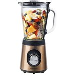 Bestron Mélangeur avec cruche en verre ABL500CO 1 5 L 500 W Cuivre