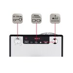 Melitta solo argent e950-103 machine a café et expresso automatique avec broyeur a grains