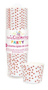 Caissettes de cuisson rigide Etoiles 25 p.