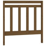 vidaXL Lit coulissant Marron miel 2x(90x190) cm Bois de pin massif