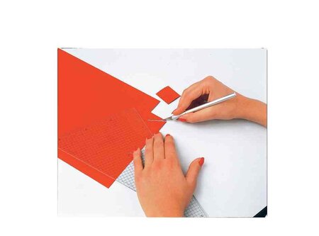 Papier magnétique, format A4, bleu MAGNÉTOPLAN