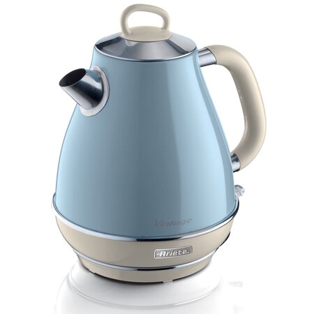 Ariete bouilloire vintage cône bleu 1 7l