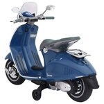 vidaXL Moto électrique pour enfants Vespa GTS300 bleu