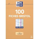OXFORD 104 feuilles bristol - 29,7 cm x 21 cm x 2,5 cm