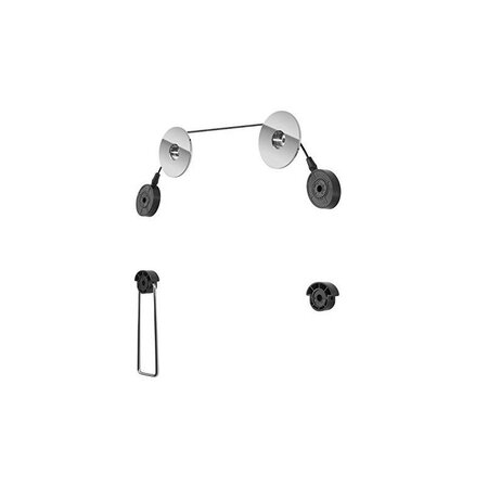 Support Ecran mural Goobay TV EasyMount L 55"max (50kg max) (Noir)