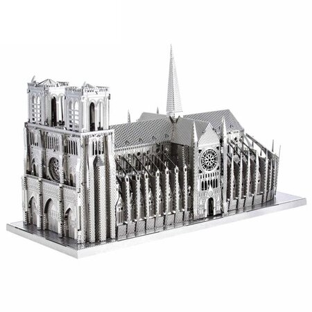 Iconx kit de modèle 3d découpé au laser notre dame de paris 575003
