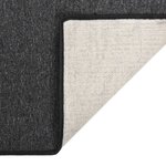 vidaXL Tapis de couloir Anthracite 80x400 cm