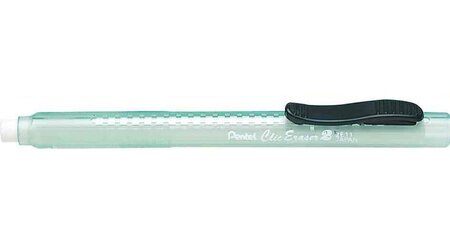 Crayon gomme ClicEraser2 ZE11T, Vert-Transparent PENTEL