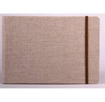 Carnet de voyage goldline a5 toile 180g clairefontaine