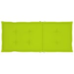 vidaXL Chaises inclinables de jardin 4 Pièces avec coussins Bois d'acacia
