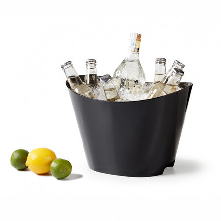 Seau à champagne ovale 32 5 x 23 5 cm - pujadas -  - plastique