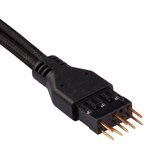 CORSAIR Kit d'extension gainé pour panneau avant Premium 30cm - Noir (CC-8900244)