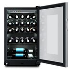 Haier ws32gae - cave a vin de service - 32 bouteilles - pose libre - l50 x h82 cm - noir